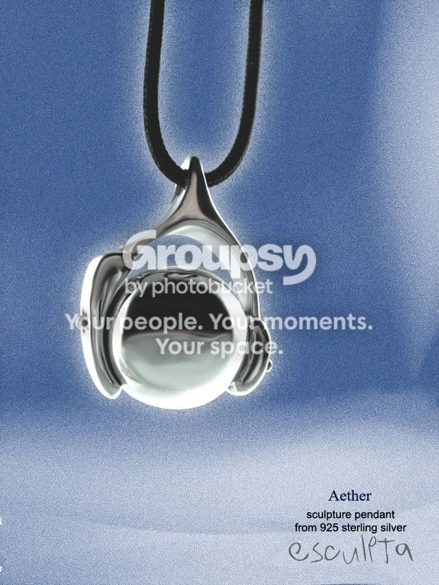 mens jewelry, silver jewelry sculpture jewellery. 'Aether' dsesign by esculpta