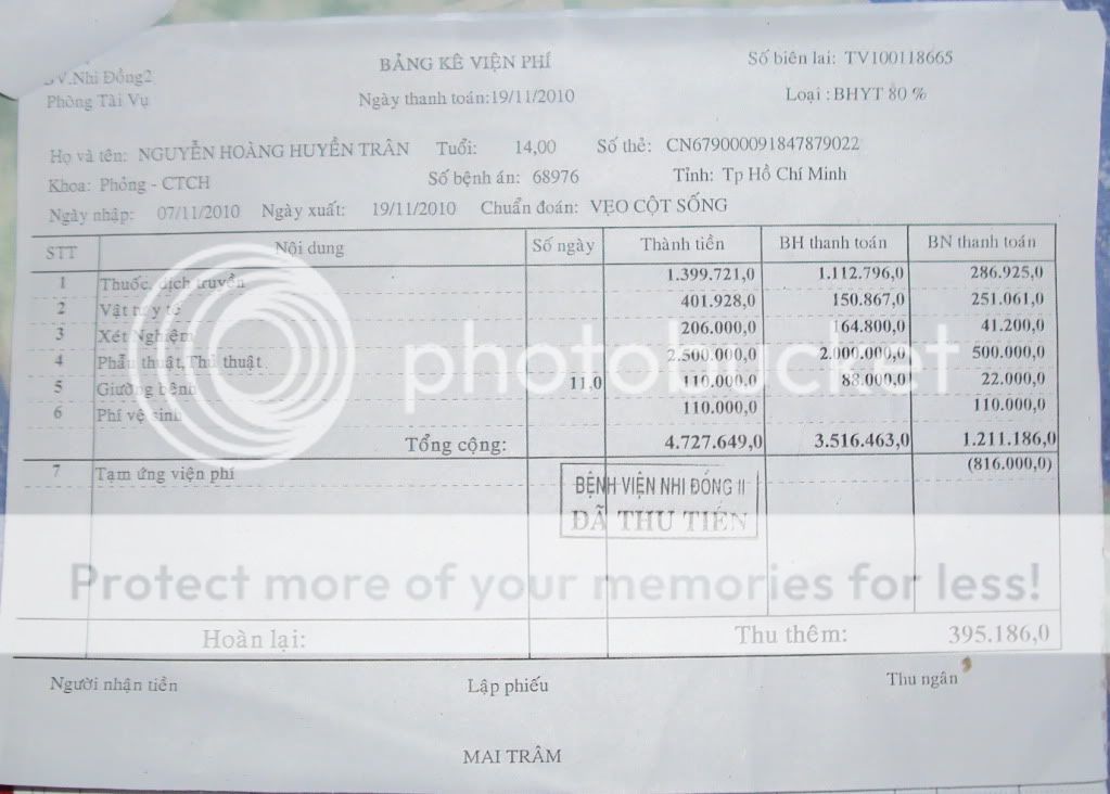 Quận 9 bé Huyền Trân bị vẹo cột sống bẩm sinh - 3