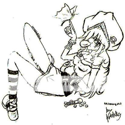 Sheep drew this picture last year