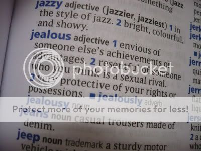 The meaning of Jealousy