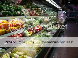 Imported vegetables